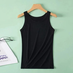 Y2K เสื้อครอปไม่สมมาตรสำหรับเด็กผู้หญิง E-Girl เสื้อคอร์เซ็ทถักแขนกุดเสื้อกล้ามคอกลมลำลองรุ่นพื้นฐานสำหรับฤดูร้อนแนวสปอร์ต - Product Image 5