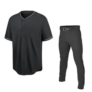 Meilleurs uniformes de baseball personnalisés pour hommes, respirants, grandes tailles, impression personnalisée, vente en gros - Product Image 1
