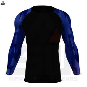 Pakistani Custom Unisex Bodybuilding <b>Compression</b> <b>Shirts</b> Breathable Quick Dry 100% Polyester Gym Running with Solid Pattern - Product Image 3