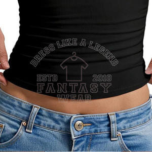 FANTASY WEAR 2026 Nueva Llegada Chaleco Casual Holgado para Mujer, Camiseta sin Mangas de Algodón Suave, Certificación CE - Product Image 6