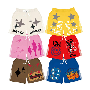 Logo personnalisé Short élastique d'été en coton polyester avec impression de lettres pour l'extérieur Short décontracté pour homme - Product Image 4