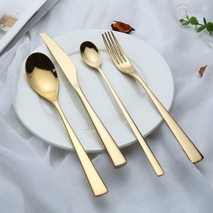 Ensemble de couverts en acier inoxydable écologiques de qualité supérieure pour la restauration, les événements et les fêtes |   Couverts modernes - Product Image 6