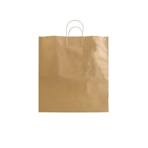 Shopper Promozionali Ecologici in Carta Riciclata con Soffietto - Product Image 3