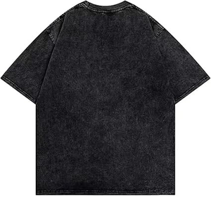 Nouveaux t-shirts tricotés formels en polyester/coton imprimés personnalisés pour hommes Y2K Grunge 2025 - Product Image 2