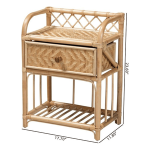 Meilleure vente nouveau choix de style traditionnel tissé à la main en osier rotin armoire réglable meubles de bureau à domicile salon hôtel chambre à coucher - Product Image 4