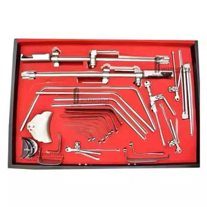 Juego de Retractores Thompson, Sistema Completo de Retractores Espinales Quirúrgicos Manuales, Acero Inoxidable, Ortopedia, Cirugía General, Trasplante - Product Image 4