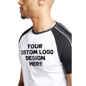 Camiseta de cuello redondo de algodón 100% para hombre, de secado rápido material transpirable, adecuada para correr al aire libre, entrenamientos de gimnasio y ropa informal - Product Image 5