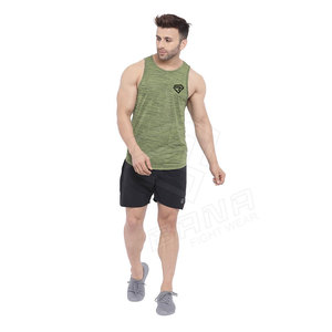 Custom Made Premium Quality Hip Hop Casual Sleeveless Gym Muscle Tank Top Fitness Clothing <b>for</b> <b>Men</b> Plus Size <b>Singlet</b> - Product Image 4