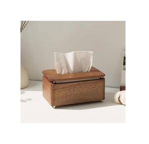 Boîte à mouchoirs de cuisine de haute qualité boîte à serviettes en bois conception standard boîte à mouchoirs faite à la main de fournisseurs de vente en gros - Product Image 1