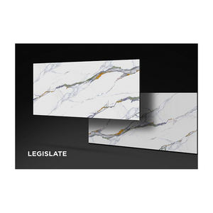 Carreaux de sol modernes en porcelaine polie émaillée 60x120 cm avec finition sculptée pour la décoration intérieure du salon - Product Image 4