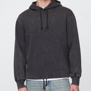 Sudaderas con Capucha para Hombre Lavadas, Sudadera con Capucha de Algodón Orgánico para Hombre, Sudadera de Manga Larga con Capucha, Sudadera con Capucha Personalizada para Hombre - Product Image 4
