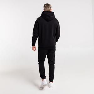 Sweat à capuche oversize en coton avec impression personnalisée et LOGO Streetwear Winter Cooperate Uniform Fashion Custom Men Hoodies Design for Autumn Season - Product Image 3