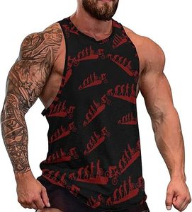 Evolution VTT Hommes Muscle Débardeur Sans Manches Workout Débardeurs Gym Fitness T-shirts Gilet - Product Image 1