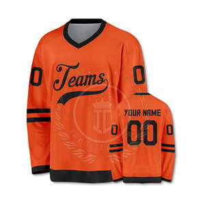 Jersey de Hockey sobre Hielo de Alta Calidad, Nueva Llegada en Diferentes Colores, Ropa de Equipo, 100% Poliéster Transpirable - Product Image 1