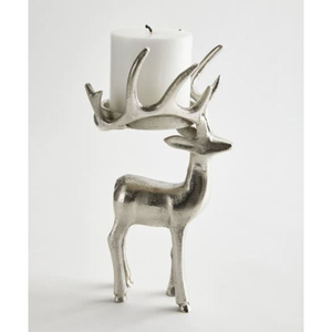 Bougeoir en argent Design attrayant Accessoires de décoration pour la maison Bougeoir décoratif de Noël - Product Image 5