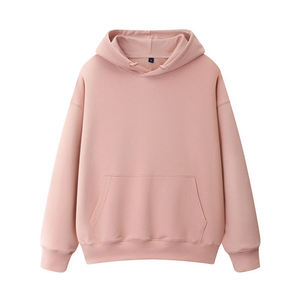 Conjunto de sudadera con capucha y pantalones de chándal bordados personalizados, cuello alto de lana gruesa, logotipo transpirable antiarrugas, espacios en blanco XS invierno - Product Image 1