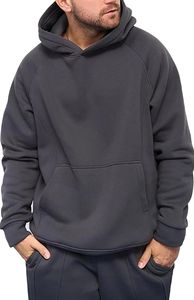 Chándal básico de alta calidad para gimnasio, entrenamiento físico, impresión personalizada, última moda, ropa deportiva, conjunto de pantalones de chándal con cremallera y Sudadera con capucha para hombre - Product Image 2