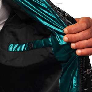 Chaqueta acolchada para hombre, abrigo de burbujas para hombre, chaquetas acolchadas cómodas y cálidas, servicio OEM de alta calidad, logotipo personalizado informal de invierno - Product Image 4