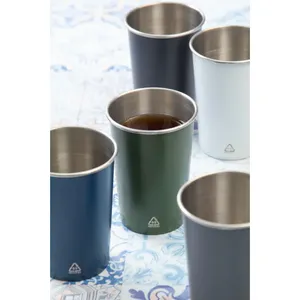 Bicchiere in Acciaio Riciclato, Gadget Ecologico in Acciaio Inossidabile - Product Image 5