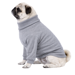 Grey <b>Dog</b> T Shirt Snuggle Style Soft Cotton Pet Tee Warm Comfortable Solid Color Daily <b>Dog</b> Clothing Soft Fit Pet Wear - Product Image 3