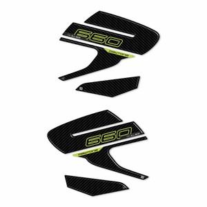 Adesivi 3D di protezione laterale serbatoio moto Triumph Daytona 660 - Product Image 2