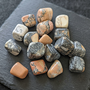 Pierre roulée de jaspe Maligano naturel, pierre précieuse polie, roche brute colorée, spécimen minéral, vente en gros - Product Image 3