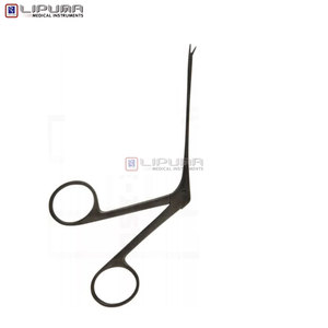 Pinza Microquirúrgica para Oído, Dentada, Recubierta de Negro, Instrumento Quirúrgico para Procedimientos ORL, Otología, Microcirugía, Instrumentos Médicos - Product Image 3