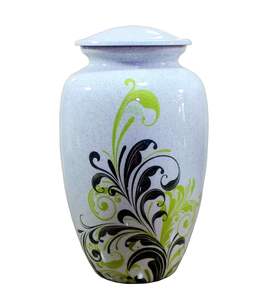 Venta al por mayor de urnas de cremación de estilo Americano negro radiante nuevo diseño cenizas urnas funerarias para adultos hechas en la India - Product Image 2