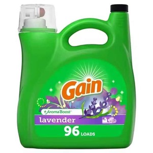 Gain Lavender HE Detergente líquido para ropa 96 Cargas 150 Floz Premium 96 Cargas Detergente líquido para ropa - Product Image 1
