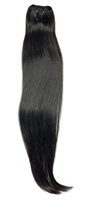 Extensions de cheveux indiennes Remy naturelles à bandes adhésives, double trame, styles raides et ondulés, couleur naturelle, 100 % cuticules alignées, directement d'Inde