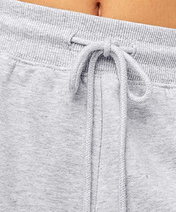 Pantalones cortos de chándal para mujer, diseño de algodón personalizado, ajuste cómodo de alta calidad, tela transpirable de secado rápido para gimnasio, ropa informal de verano - Product Image 4