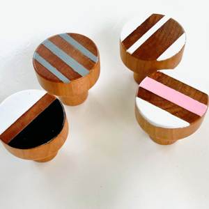 Poignée de porte en pierre, couleur, forme et taille personnalisées, poli miroir, fabriqué en Inde - Product Image 1