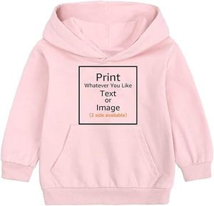 Sudaderas con capucha de logotipo personalizado unisex para niños, jersey de gran tamaño bordado, ropa de correr de invierno, sudaderas con capucha en blanco OEM de peso pesado con estampado - Product Image 1