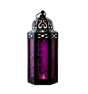 Linternas colgantes marroquíes para decoraciones de boda Linterna de mesa marroquí negra de Metal de alta calidad para decoración de sala de estar - Product Image 1