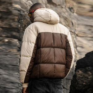 Veste matelassée à capuche épaisse imperméable et coupe-vent de haute qualité, fabriquée au Pakistan, logo personnalisé, respirante, mode de rue - Product Image 3