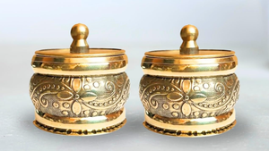 Most Selling Brass <b>Storage</b> Box with Decorative Metal Container for Small Items Lockable Lid Available In Bulk Quantity - Product Image 4