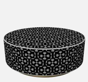 Mesa de centro de diseño con incrustaciones de hueso, fabricada en India, muebles de madera hechos a mano para decoración del hogar, disponibles a precio directo de fábrica. - Product Image 6