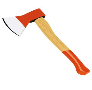 Haches en acier au carbone de qualité supérieure avec manche en bois et fibre de verre - Product Image 4