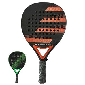 Raquette de padel/tennis/paddle-tennis en fibre de carbone avec noyau en EVA, raquette de tennis, raquette de padel, raquette de padel souple et performante - Product Image 2