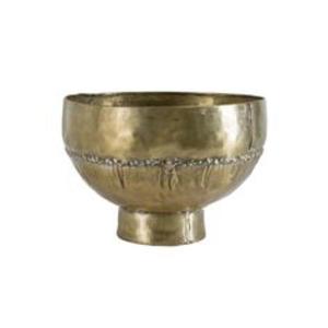 Beautifully Crafted Antique Brass Serving Bowl <b>for</b> <b>Decorative</b> Accents and Serving Needs in Luxury <b>Kitchen</b> Decor - Product Image 1