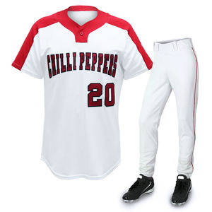 Fabricación de calidad superior Uniformes de béisbol para hombres de último diseño Ropa de equipo hecha a medida Uniforme de béisbol cómodo para hombres - Product Image 3