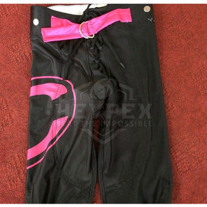 Conjunto de uniforme de diseño único de manga corta y transpirable de camiseta de fútbol americano con logotipo personalizado a la venta - Product Image 4