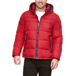 Chaqueta Acolchada Elegante para Hombre, Corte Ajustado, Abrigo Cálido de Invierno, Prenda Exterior Estilosa para Uso Diario, Prenda Exterior Económica - Product Image 1
