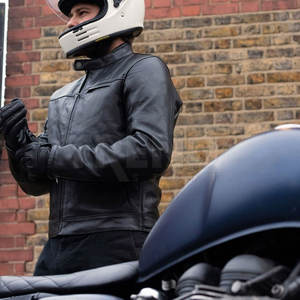 Biker Team estilo único Unisex de talla grande impermeable ignífugo Racing chaqueta de cuero personalizado a prueba de viento transpirable impreso - Product Image 5