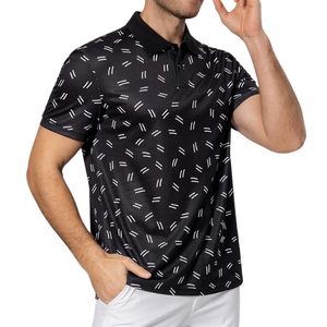 Camiseta Polo de manga corta para hombre, tela de algodón, logotipo personalizado, estampado bordado, Polo de algodón Pima de lujo - Product Image 2