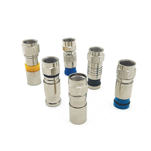 Conector de enchufe de sello de compresión tipo F, conector de Cable Coaxial de TV Digital para CATV/<span class=keywords><strong>MATV</strong></span>/TV satelital - Product Image 3