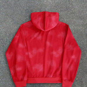 Sudadera con Capucha de Felpa para Hombre, con Estampado de Letras, Cuello con Cremallera, Manga Larga Informal para Otoño, Sudadera de Tela de Rizo / Sudadera de Felpa Francesa - Product Image 4