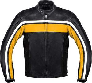 Blouson en cuir pour moto, très vendu, pour motards urbains, course et conduite, personnalisable, résistant aux abrasions, avec protections CE - Product Image 5