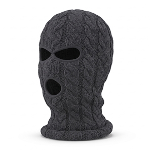 Pasamontañas de Poliéster Transpirable e Impermeable para Esquí de Invierno con Aberturas para Ojos y Boca |   ODM OEM Disponible - Product Image 4