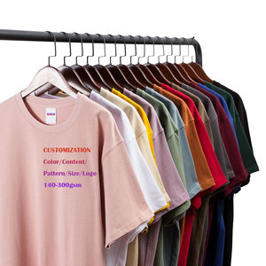 T-Shirt Unisex di Alta Qualità in Cotone con Logo Personalizzato, Stampa Personalizzata, Maglietta Oversize Plus Size per Uomo e Donna - Product Image 1